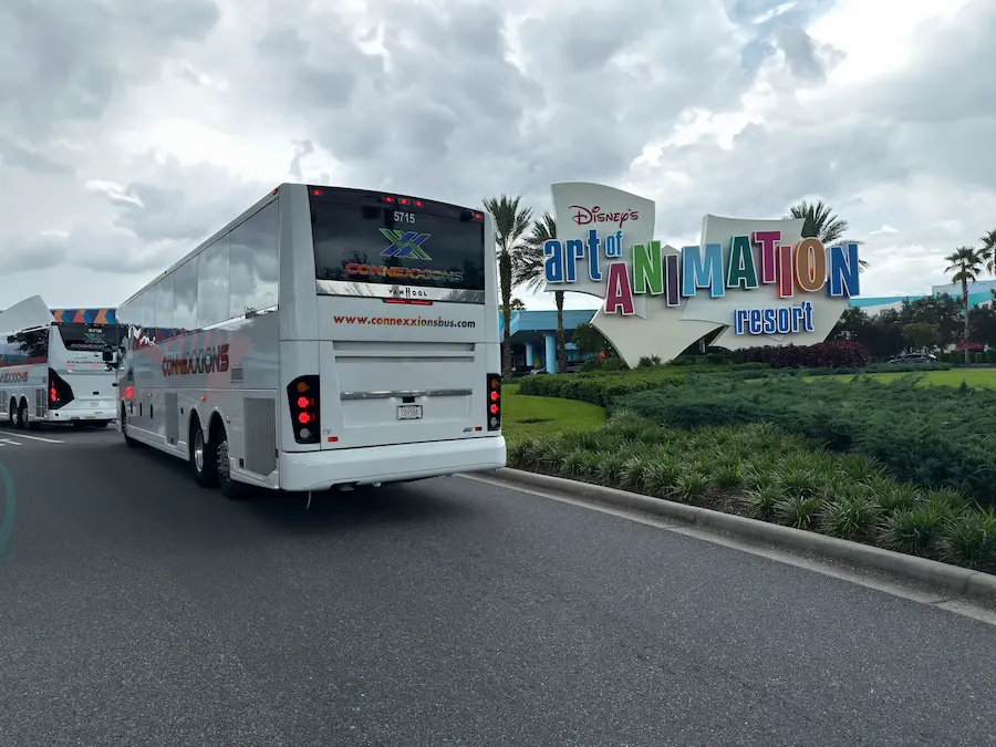 charter bus orlando group transportation disney world