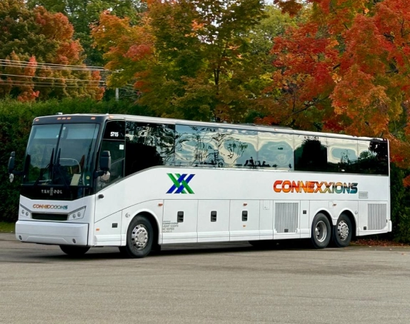 Connexxions charter bus rental for sports groups